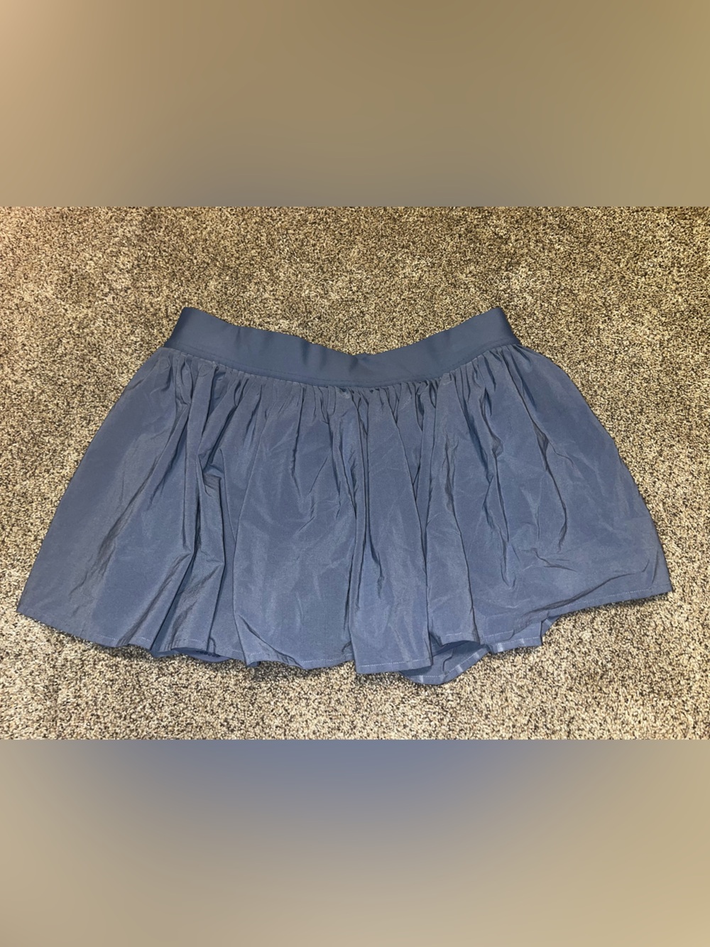 Lululemon Women's Pleat to Street Skirt II Blue Size 10 Skort Tennis Active Euc